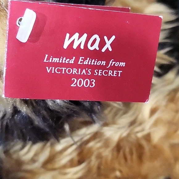 NWT VICTORIA'S SECRET 2003 LIMITED EDITION MAX & LUCY Twin Terrier Puppies PLUSH